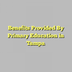 Benefits Provided By Primary Education in Tampa